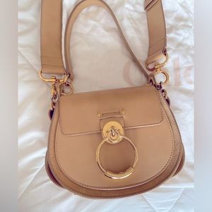 Chloe Tess Bag in Bleached Brown